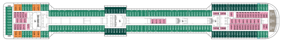 MSC Cruises, MSC Splendida, Deck 12 - De Chirico.png